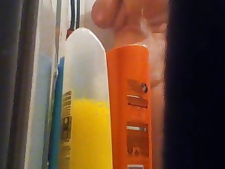 Close Up Hairy Hidden Cam Mammy MILF Nude Shower Webcam
