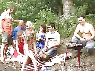 Group Sex Mature Outdoor