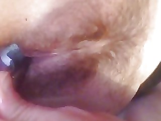Amateur Anal Hairy MILF Playing
