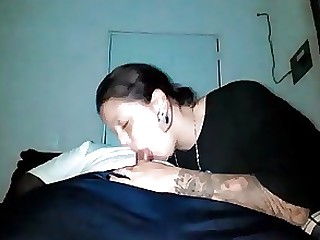 mamada morena MILF tatuaje esposa