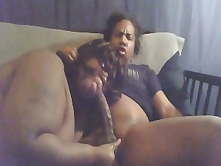 Amateur Black Blowjob Ebony BBW Hardcore Mature Wife