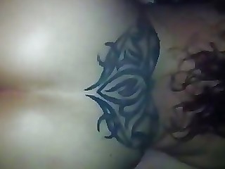 aficionado Mierda interracial MILF monstruo tatuaje
