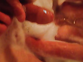 Amateur Badezimmer Blowjob Wichsen Saftig Reifen Milf
