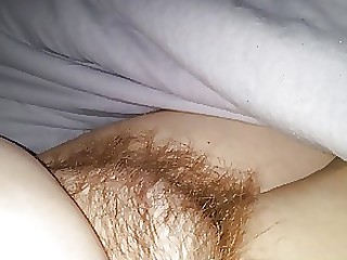 BBW Hairy MILF Nipples Pussy Wife