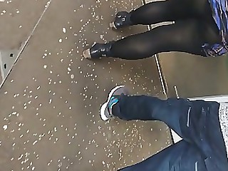 Cul Hardcore Talonneur MILF Prostitut Rugueux Jupe Upskirt