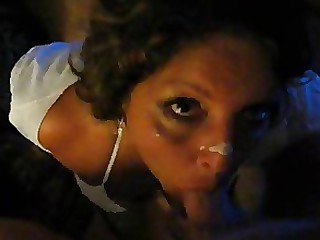 Amateur Blowjob Scheiße Negermami Milf